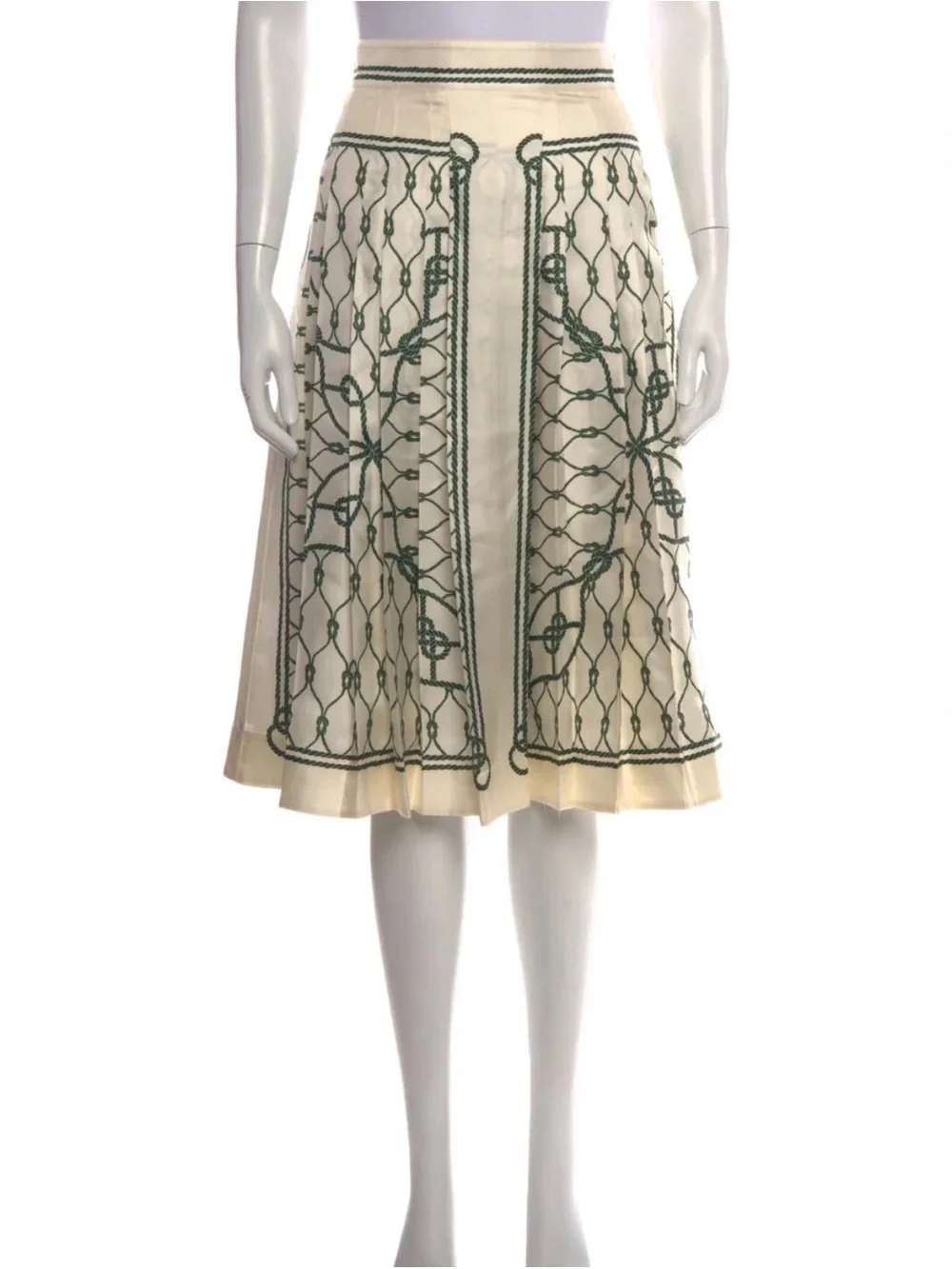 Tory Burch pattern skirt